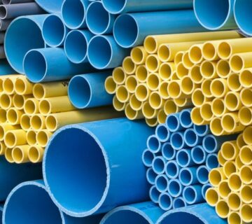 لوله‌های پلی‌وینیل کلراید (PVC)